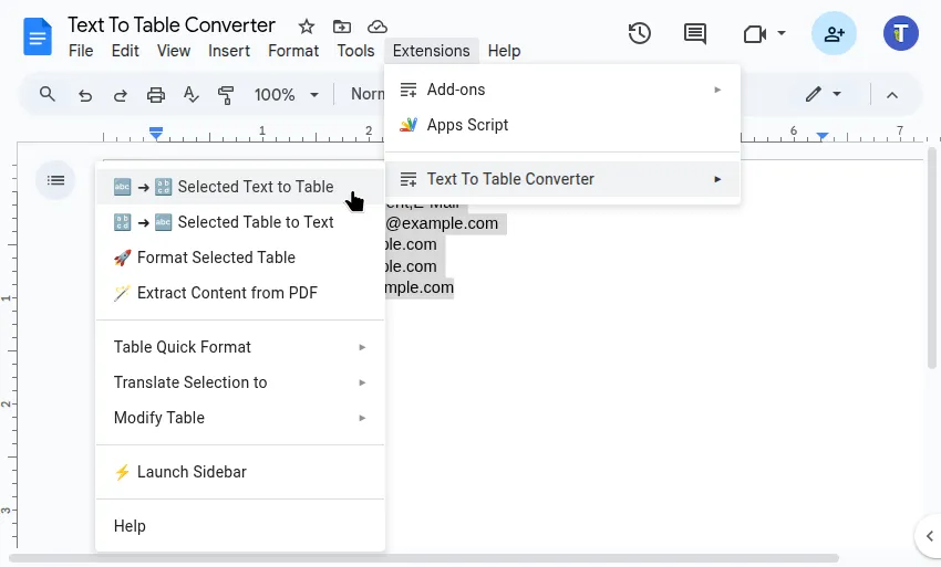 显示附加组件菜单路径的截图